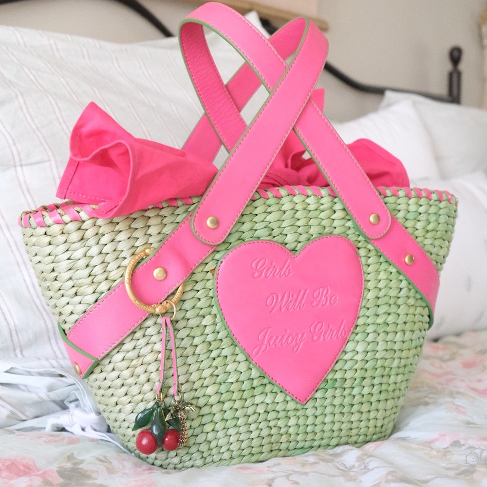 Rare juicy couture basket purse